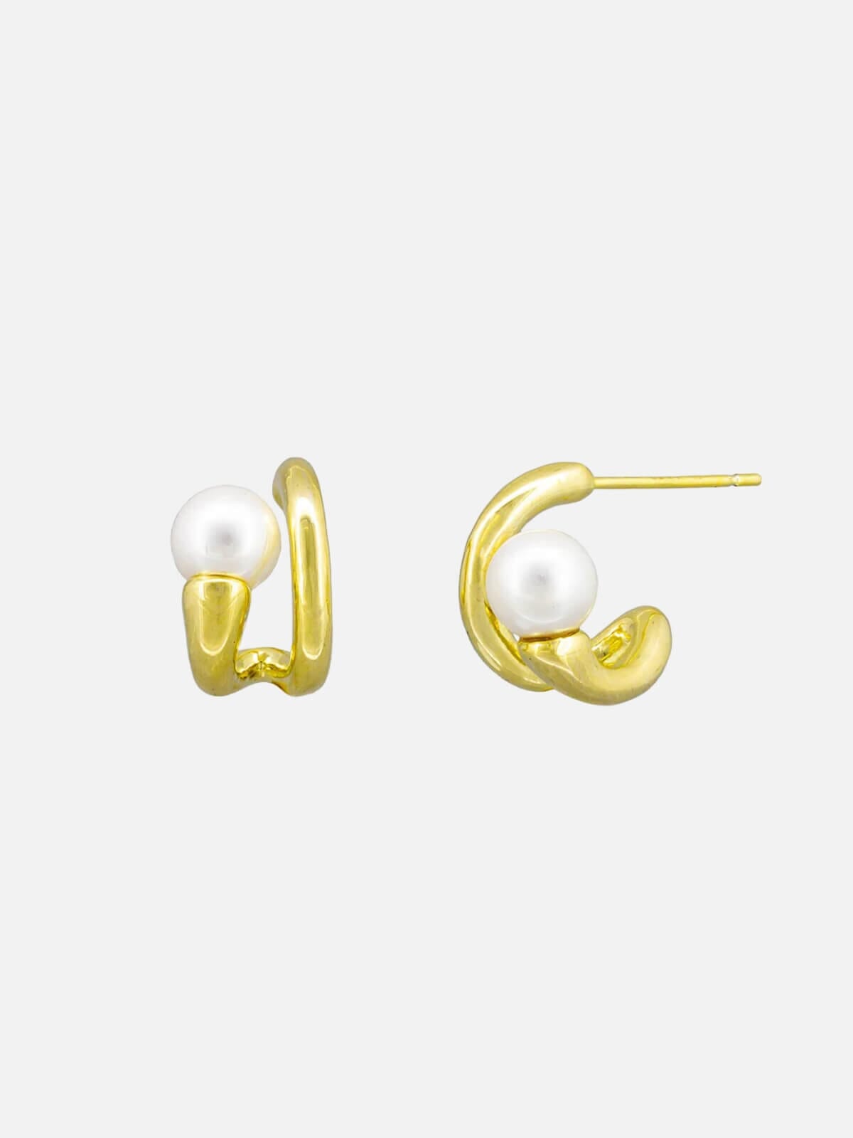 Jolie & Deen | Lunara Earrings - Gold | Perlu
