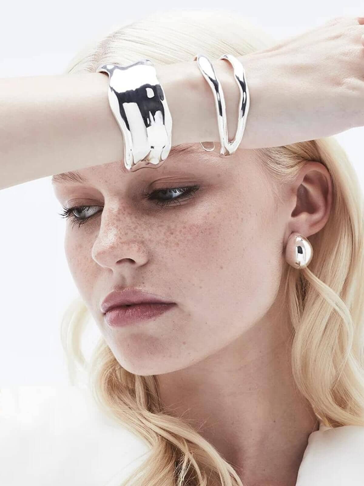 Jolie & Deen | Maya Cuff - Silver | Perlu