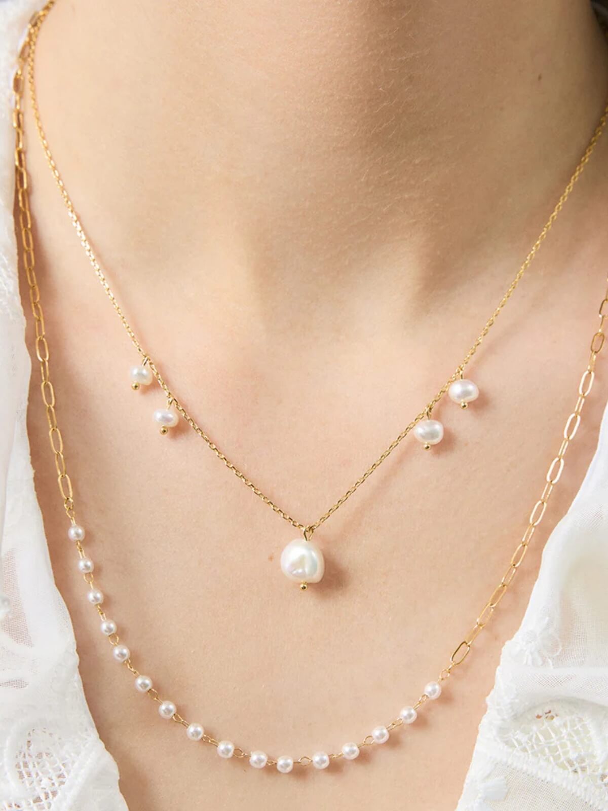 Nicole Necklace - Gold