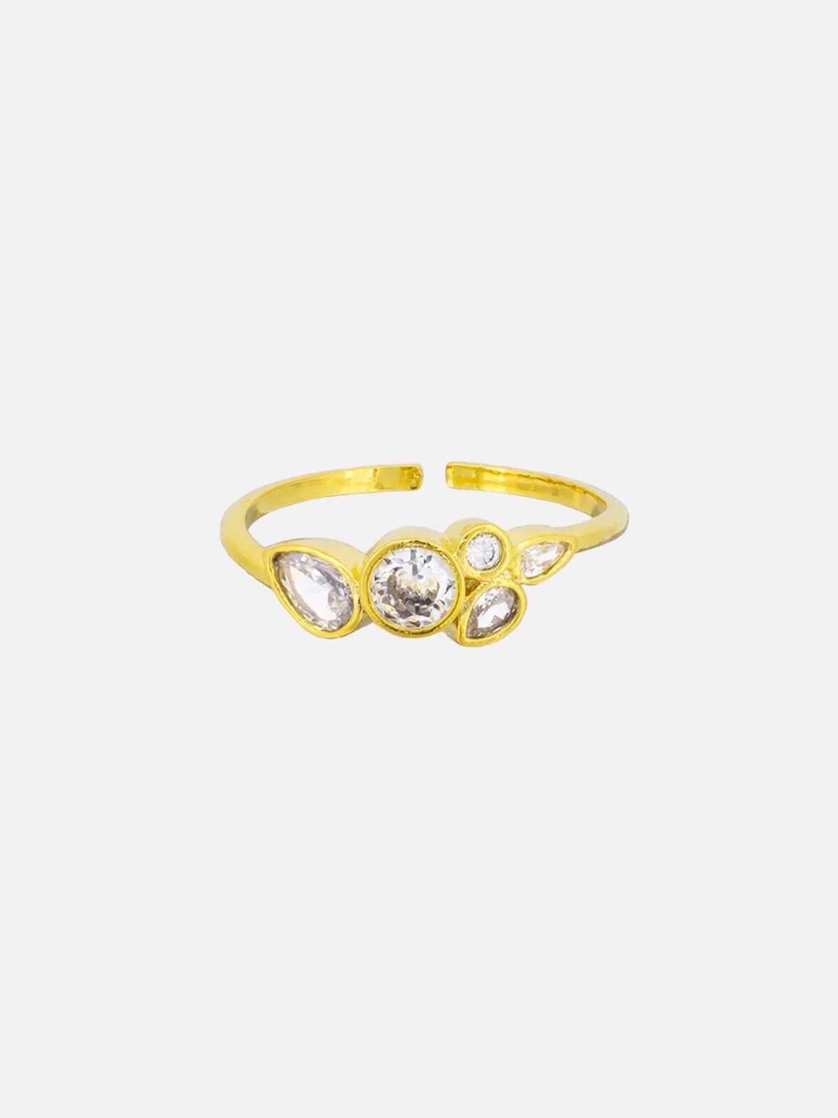 Jolie & Deen | Ottilie Ring - Gold | Perlu