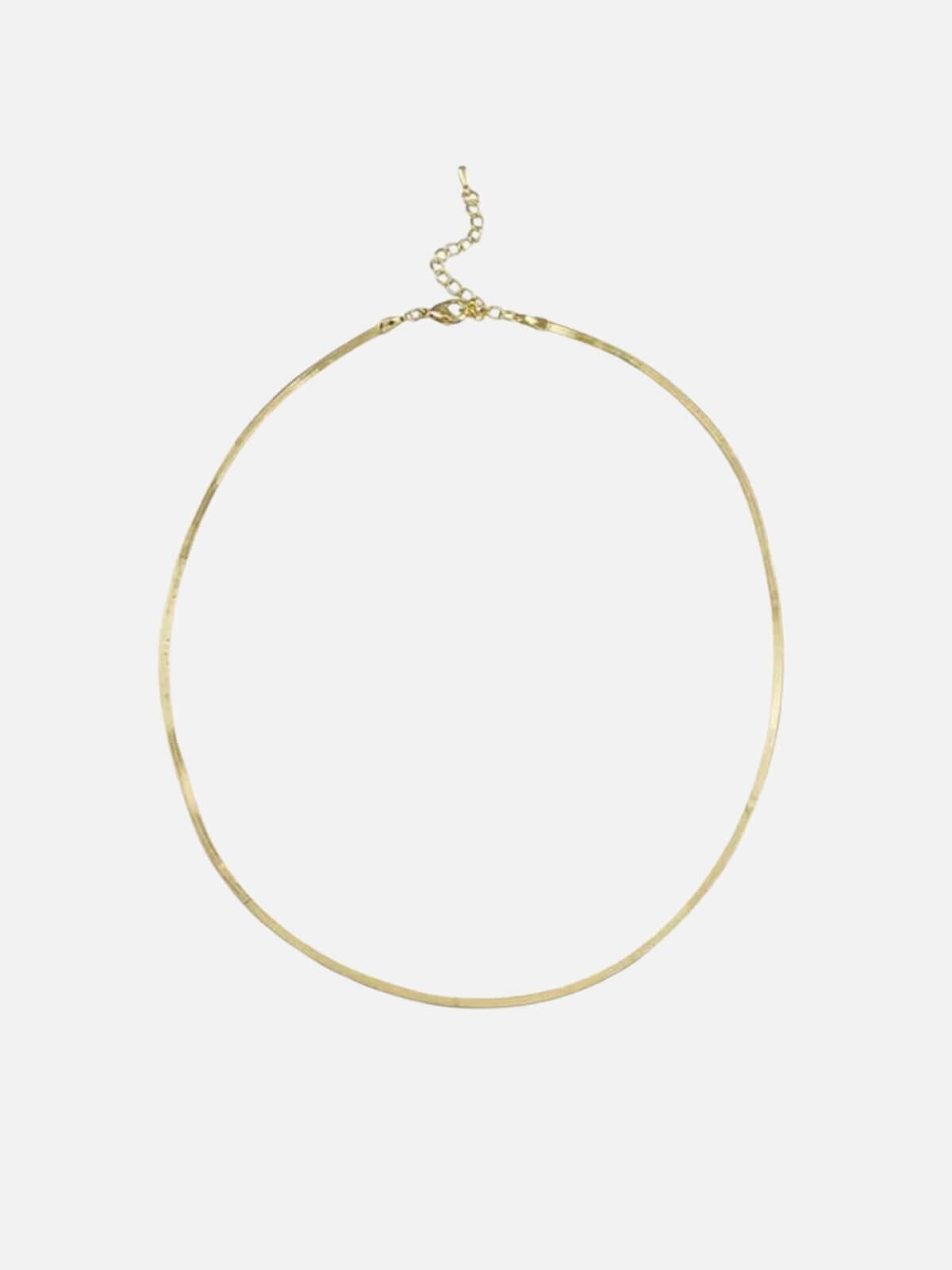 Snake Chain Necklace - Gold Necklaces Jolie & Deen