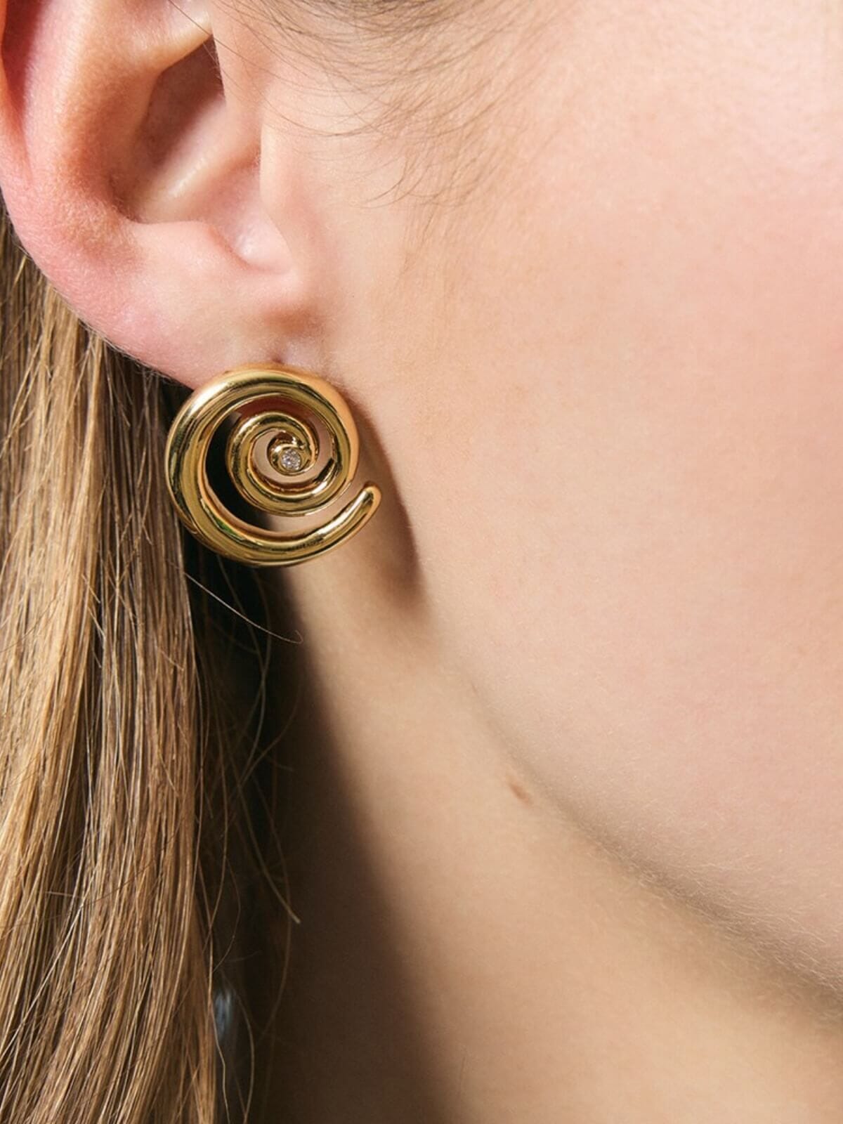 Verenice Earrings - Gold Earrings Jolie & Deen