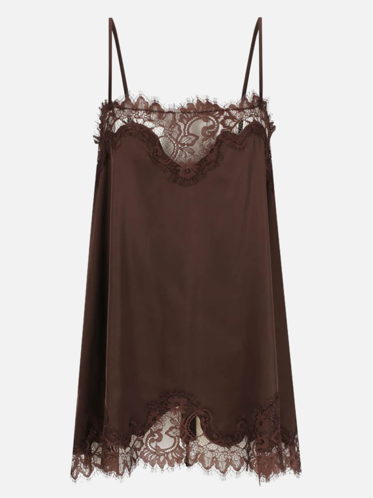 Olivia Slip - Espresso