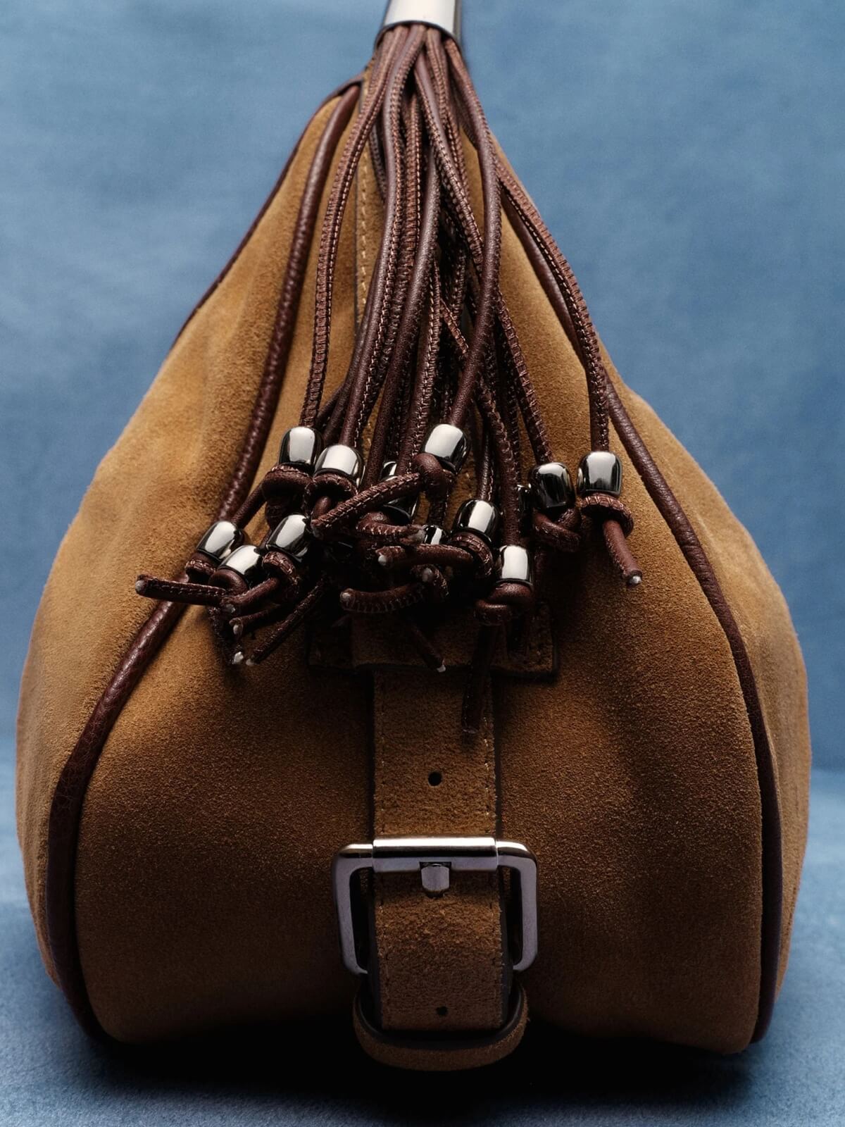 Dolly Suede Bag - Camel