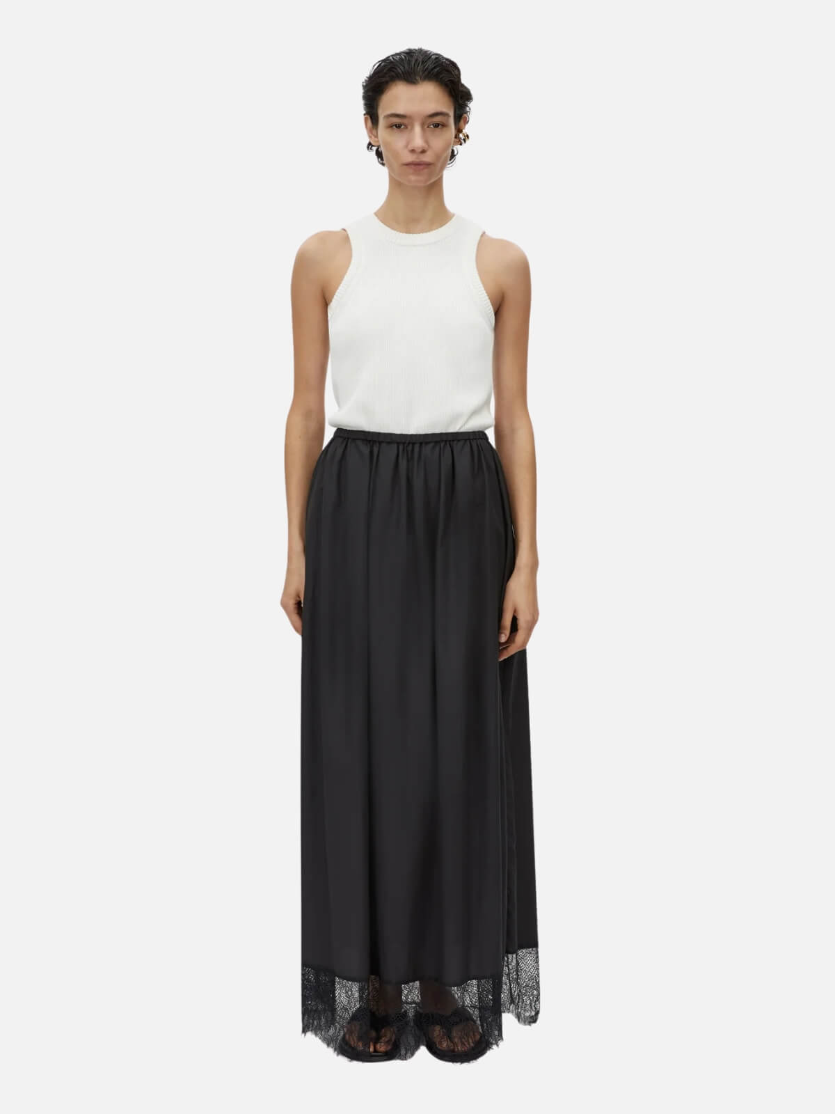 Lira Maxi Skirt - Black