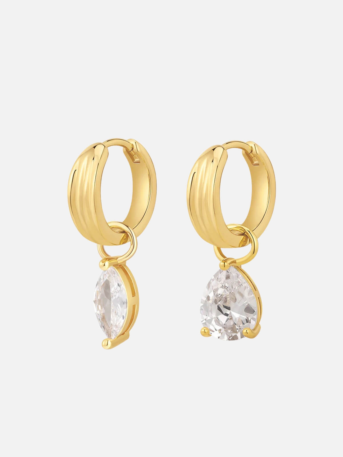 Perfect Pear Huggies - Gold