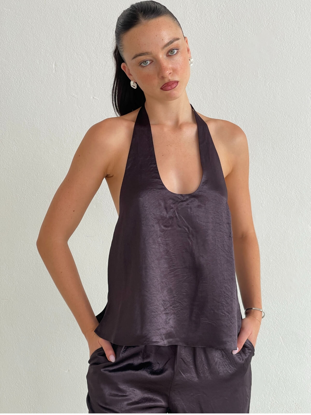 Ana Halter Top - Sumac