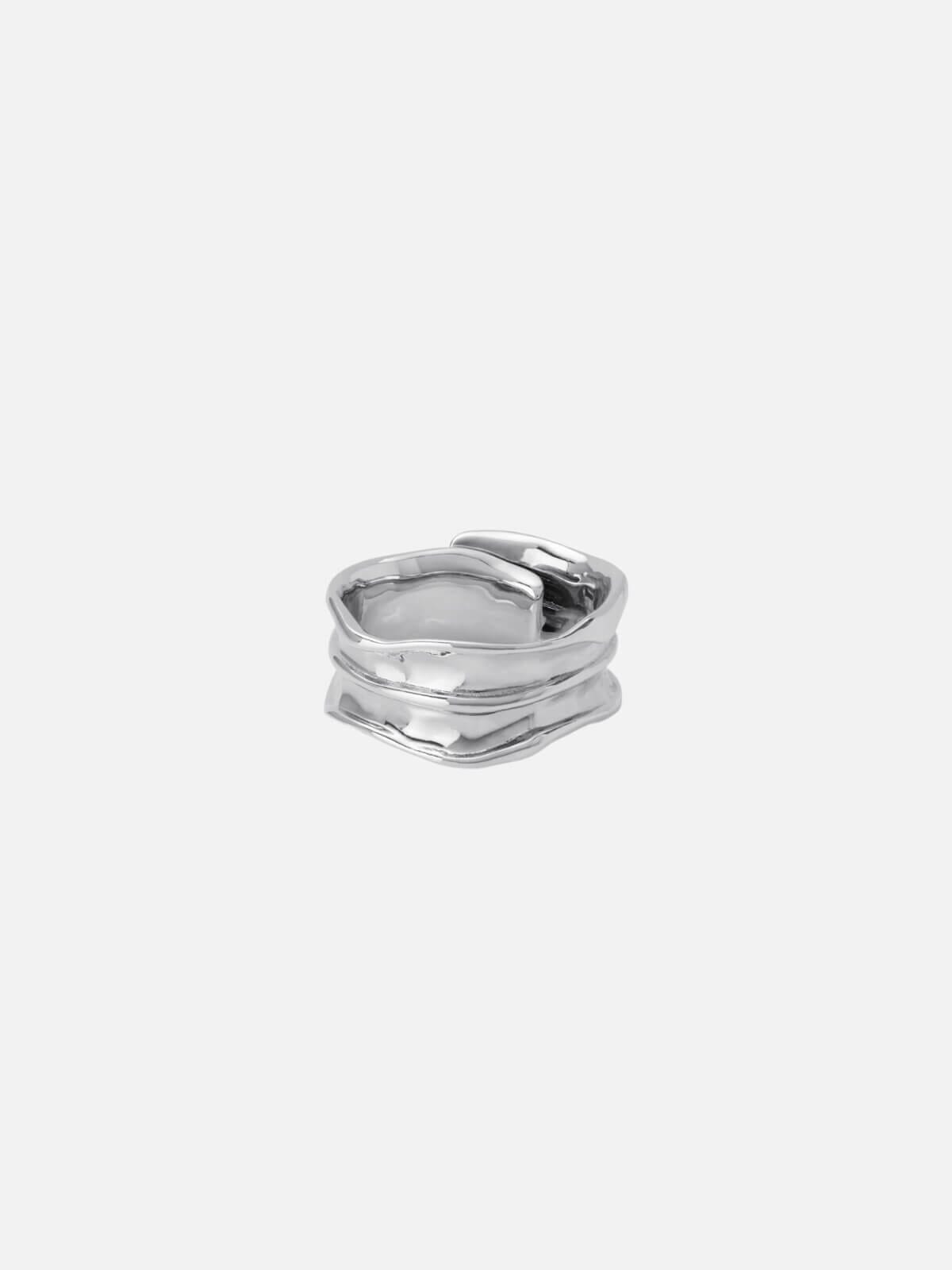 Ripple Ring - Silver Rings NOAH THE LABEL
