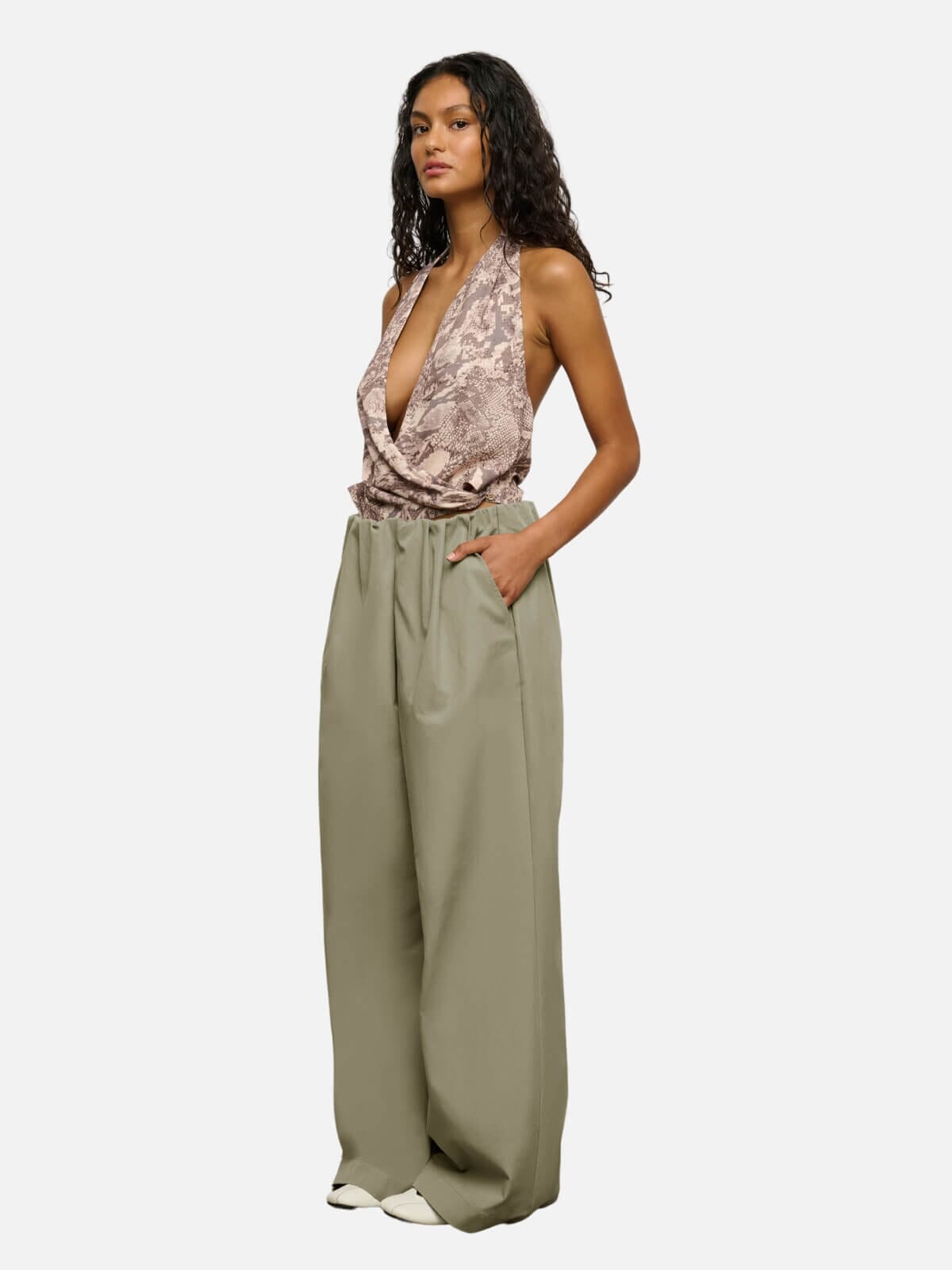 Gisele Top - Taupe Serpente Tops One Of Others