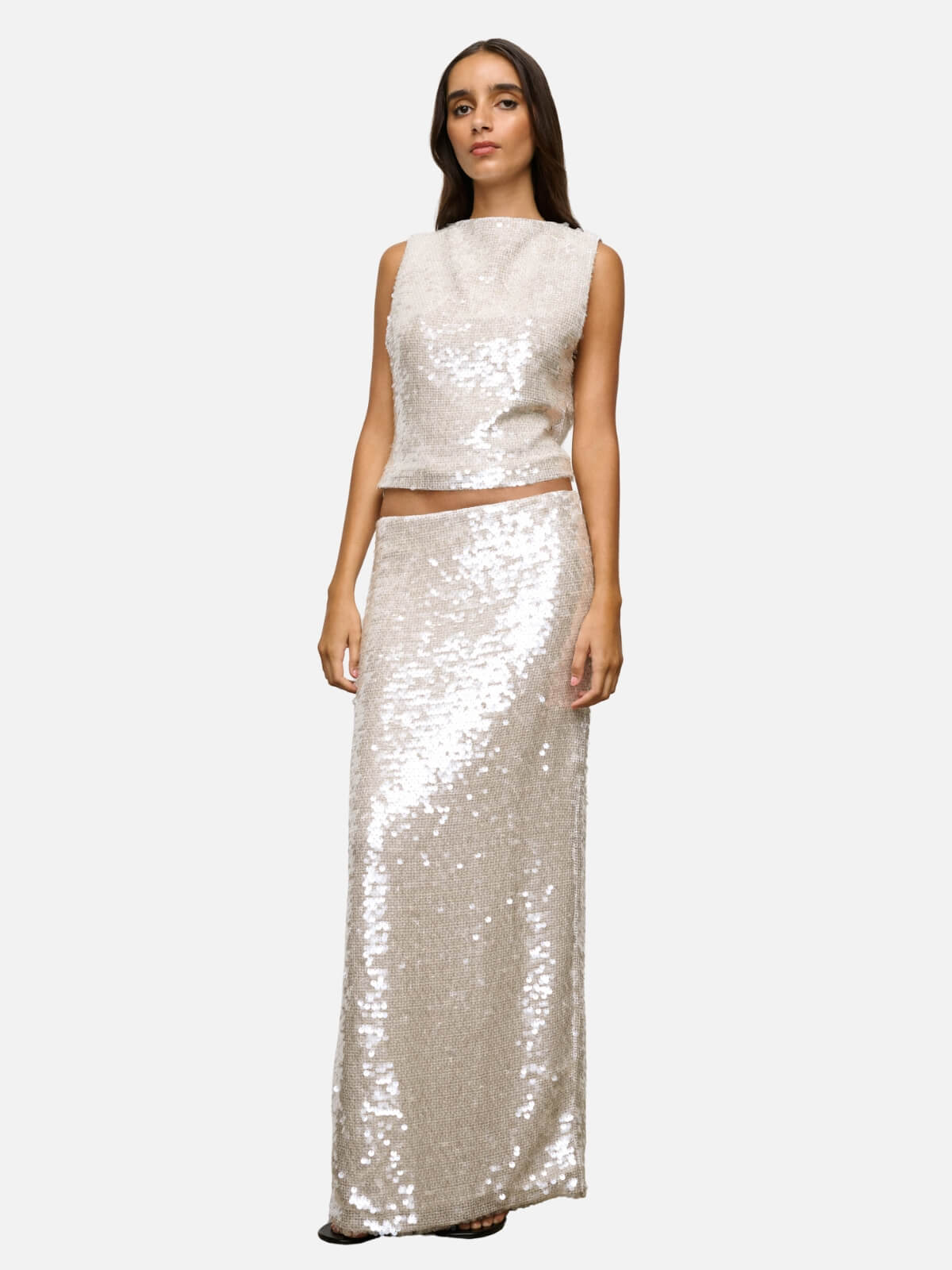 One Of Others | Kane Skirt - Salt | Perlu