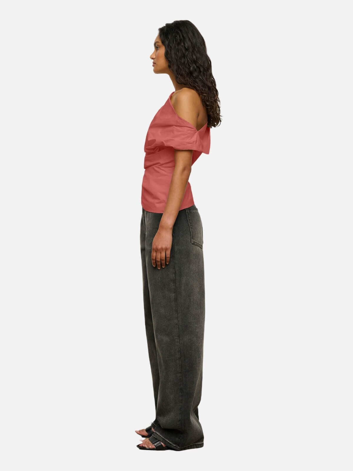 Pallas Top - Washed Red Tops One Of Others