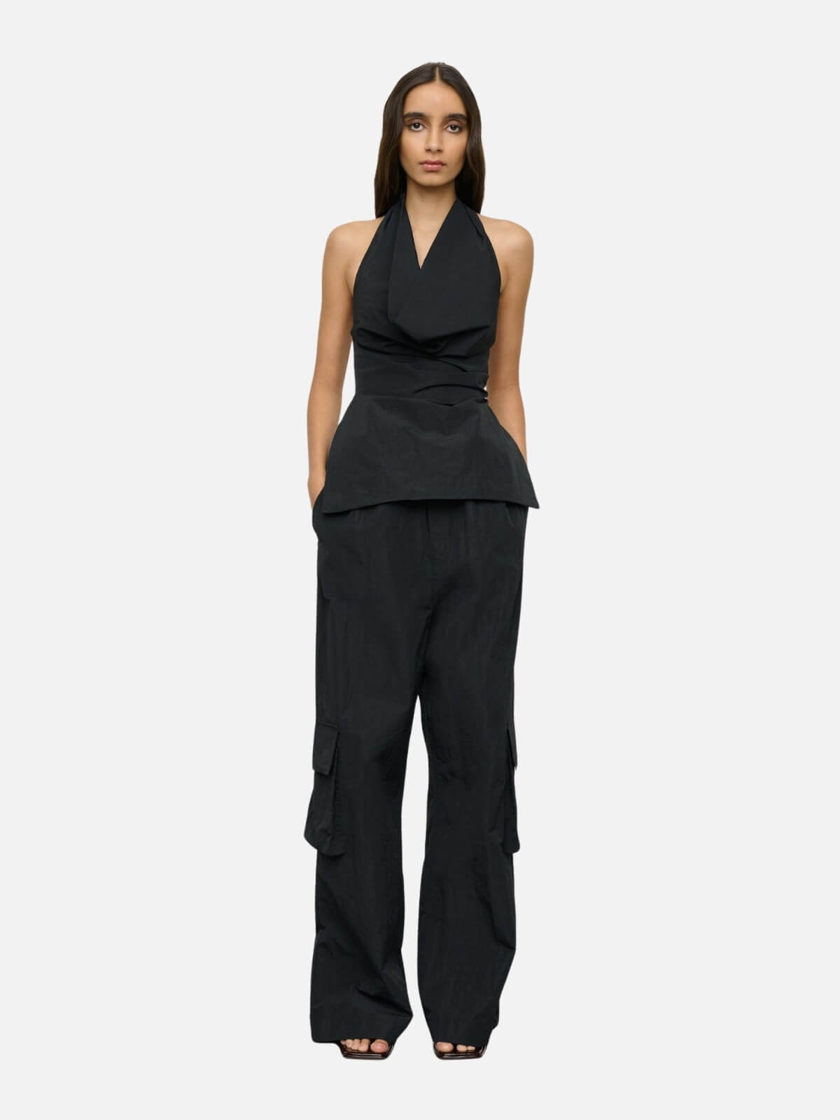 One Of Others | Bardot Pant - Black | Perlu