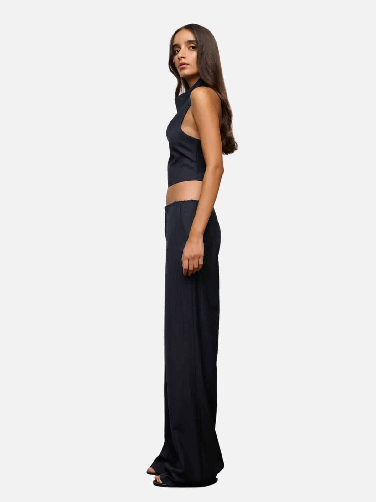 Vela Top - Navy Pinstripe Tops One Of Others