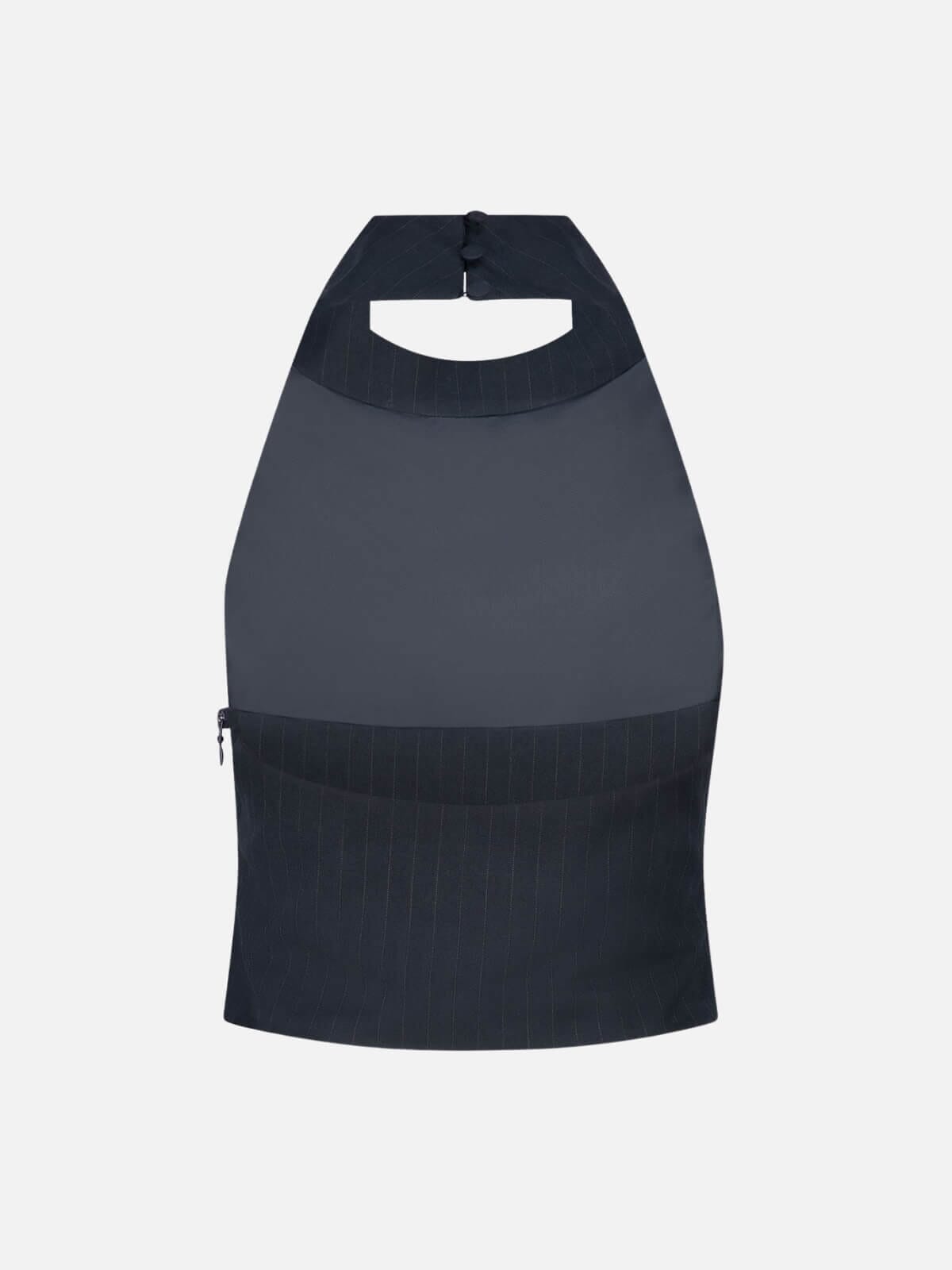 Vela Top - Navy Pinstripe Tops One Of Others