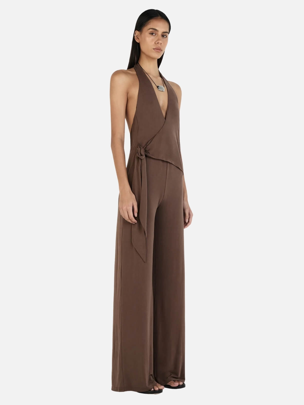 Astrid Jumpsuit - Chocolate
