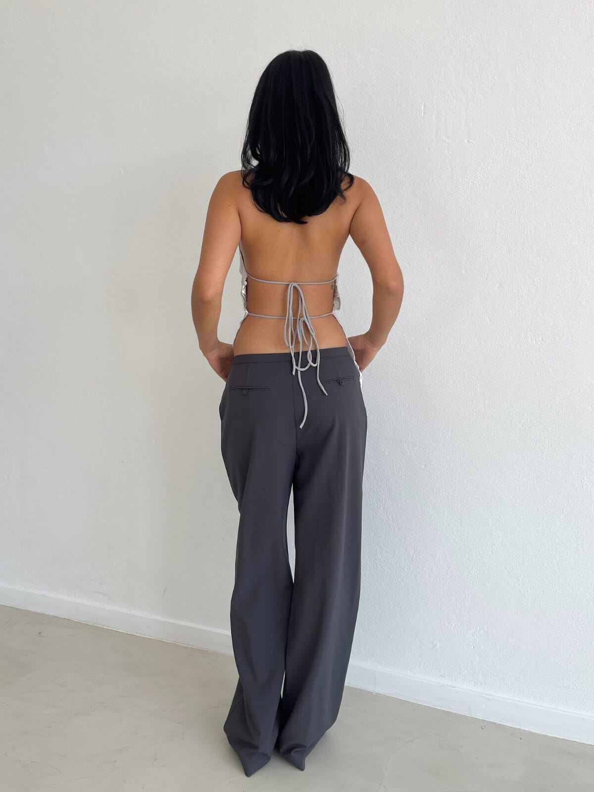Bex Suit Pant - Steel Pants Ownley