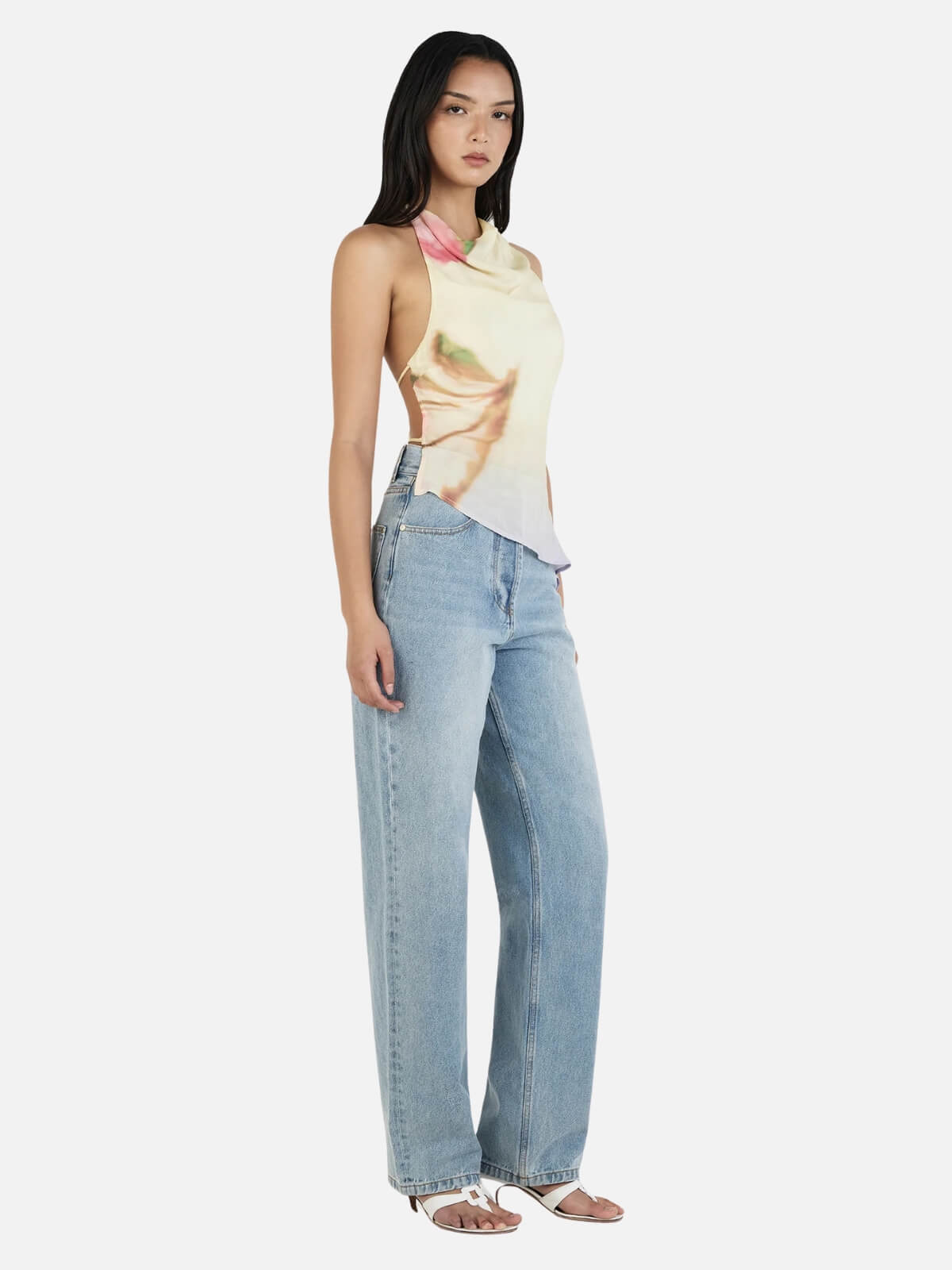 Iris Halter Top - Golden Drift