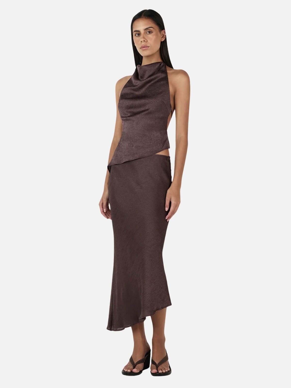 Iris Halter Top - Mulberry Tops Ownley