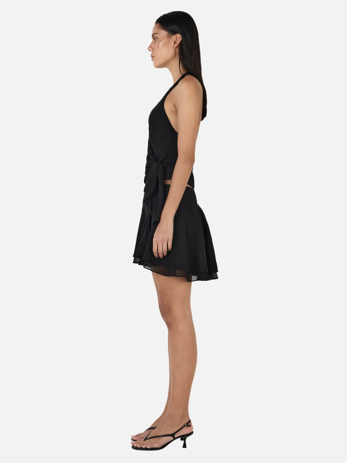 Yiana Mini Skirt - Black