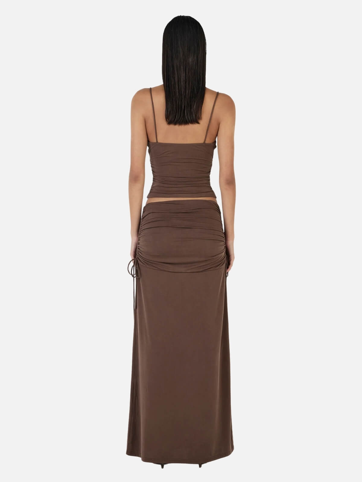 Heather Maxi Skirt - Chocolate