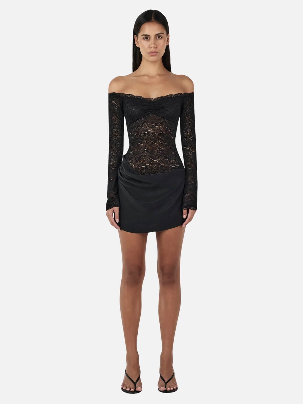 Ownley | Tahnee Mini Dress - Black | Perlu