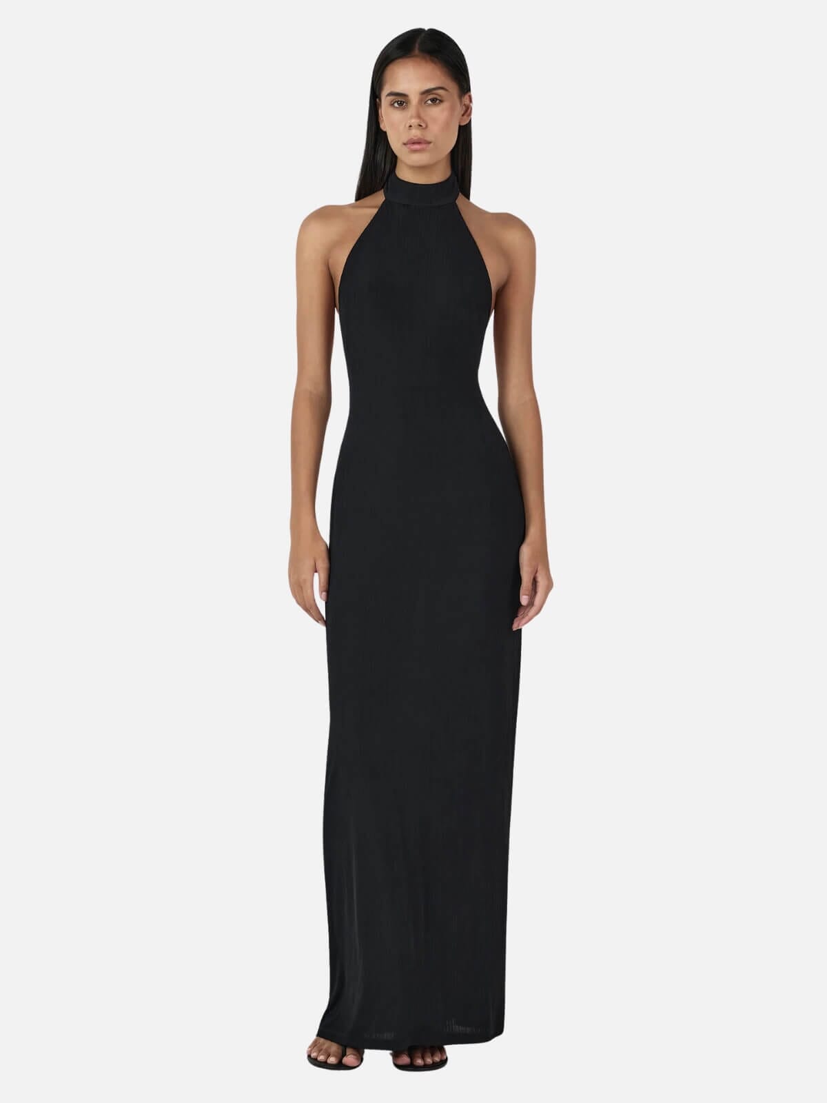 Ownley | Turlington Maxi Dress - Black | Perlu