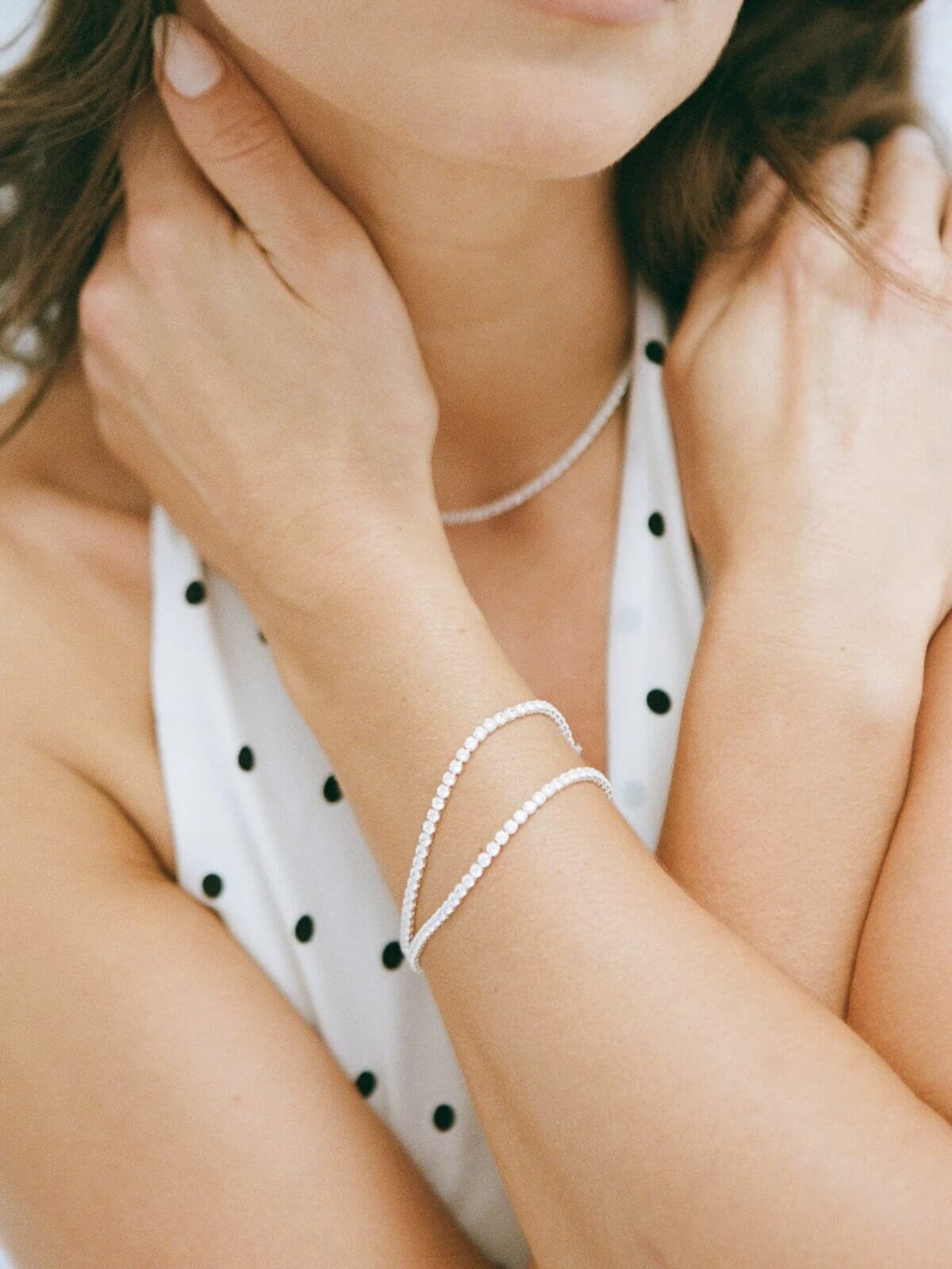 Baby Celestial Bracelet - White Gold Bracelets Porter