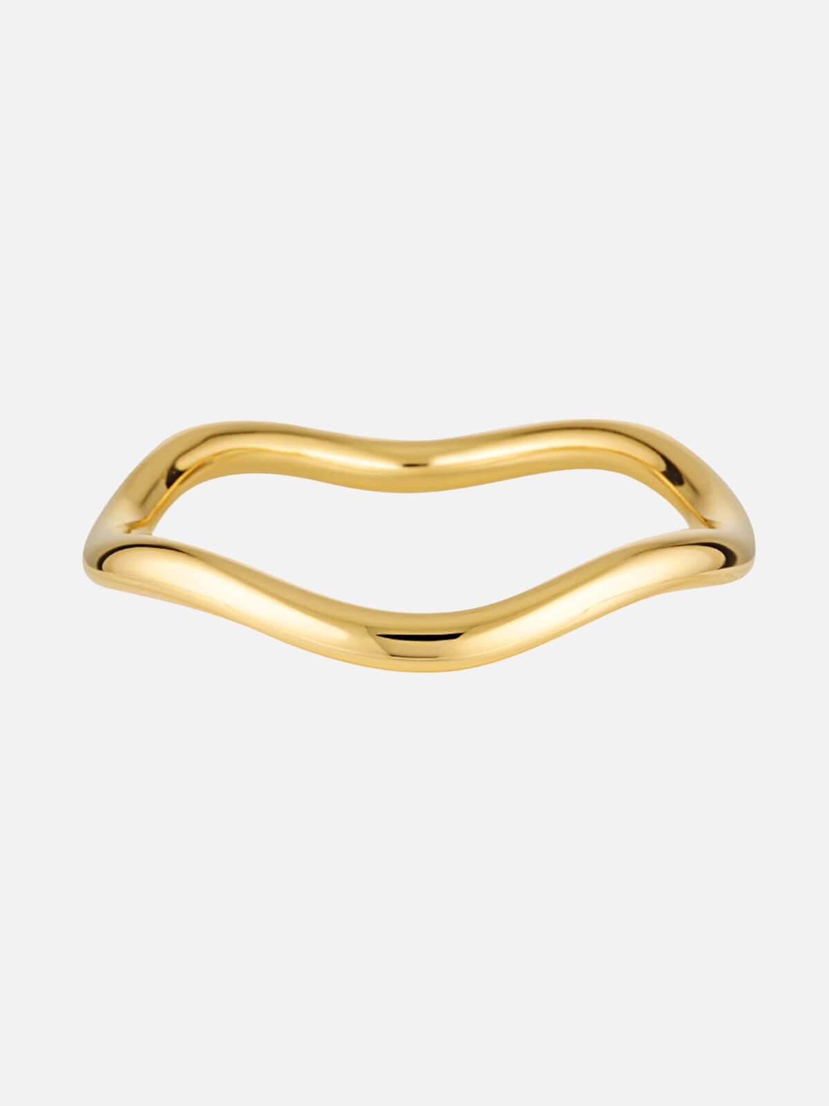 Chubby Wave Bangle Bracelets Porter