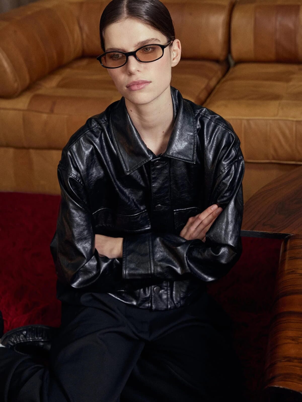Gini - Peach Sunglasses Shevoke