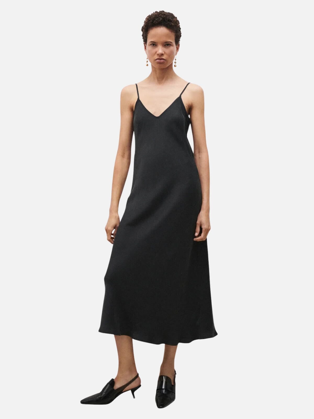90's Slip Dress - Black Dresses & Jumpsuits Silk Laundry