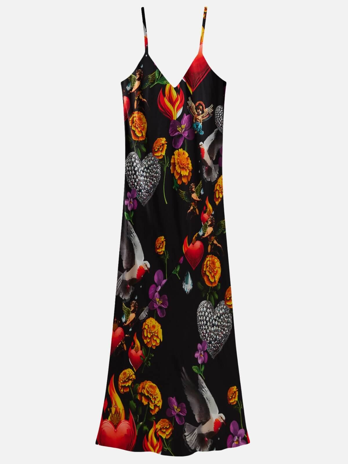 90s Slip Dress - Dearly Beloved Black Dresses & Jumpsuits Silk Laundry