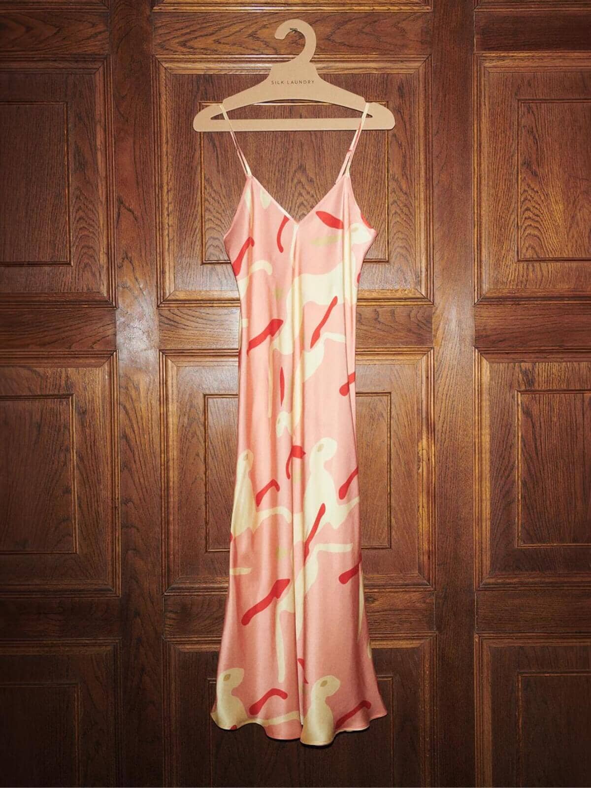 90s Slip Dress - Rabbit Amaranth Dresses & Jumpsuits Silk Laundry