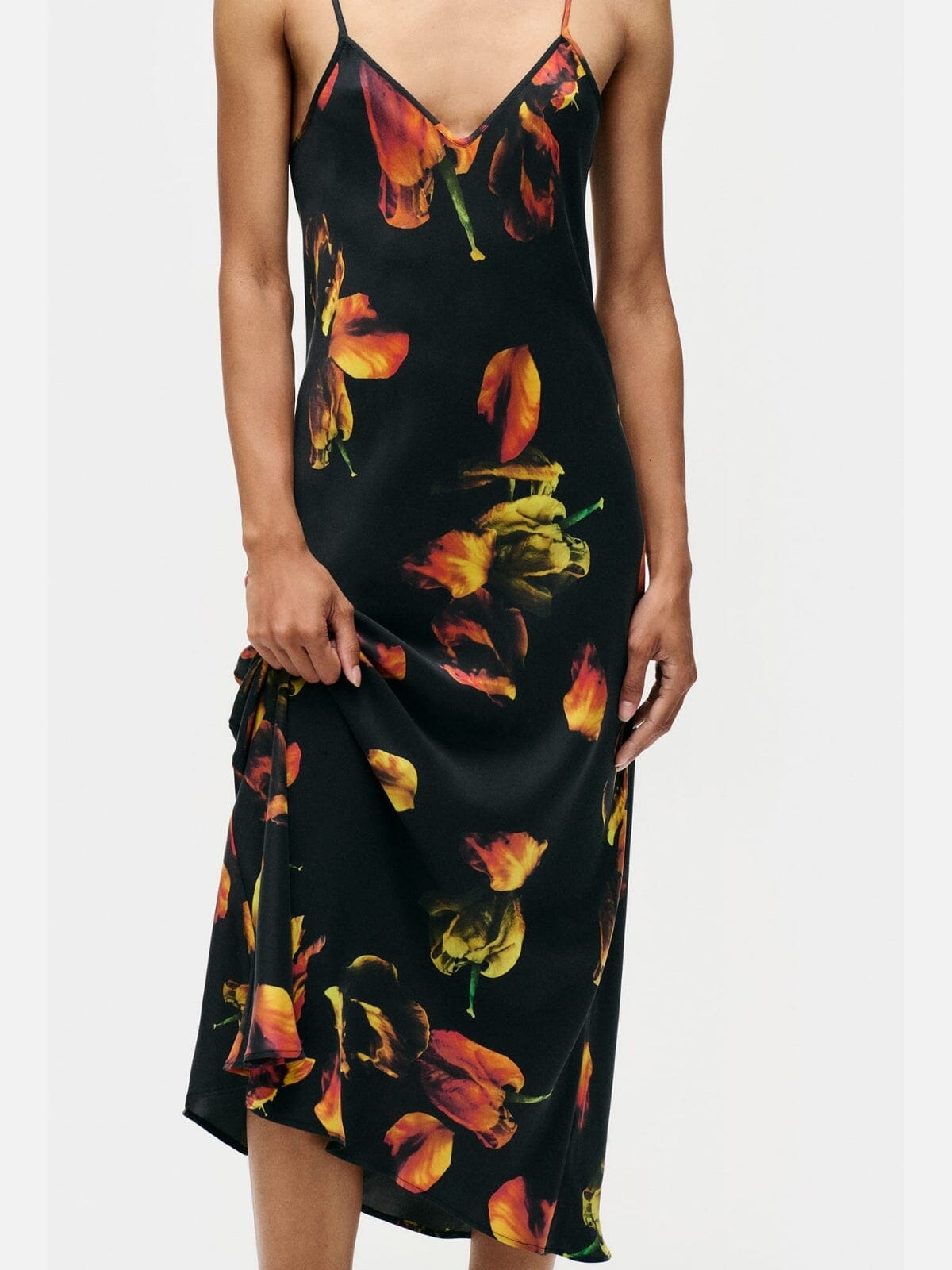 90s Slip Dress - Tulipa Black Dresses & Jumpsuits Silk Laundry