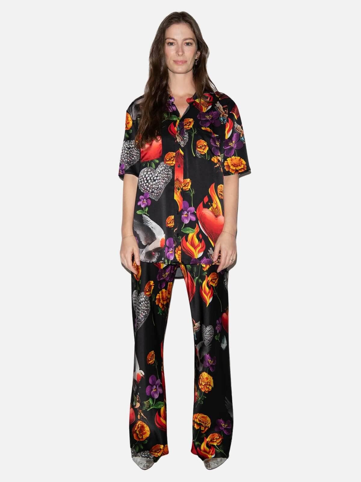 Bias Cut Pants - Dearly Beloved Black Pants Silk Laundry