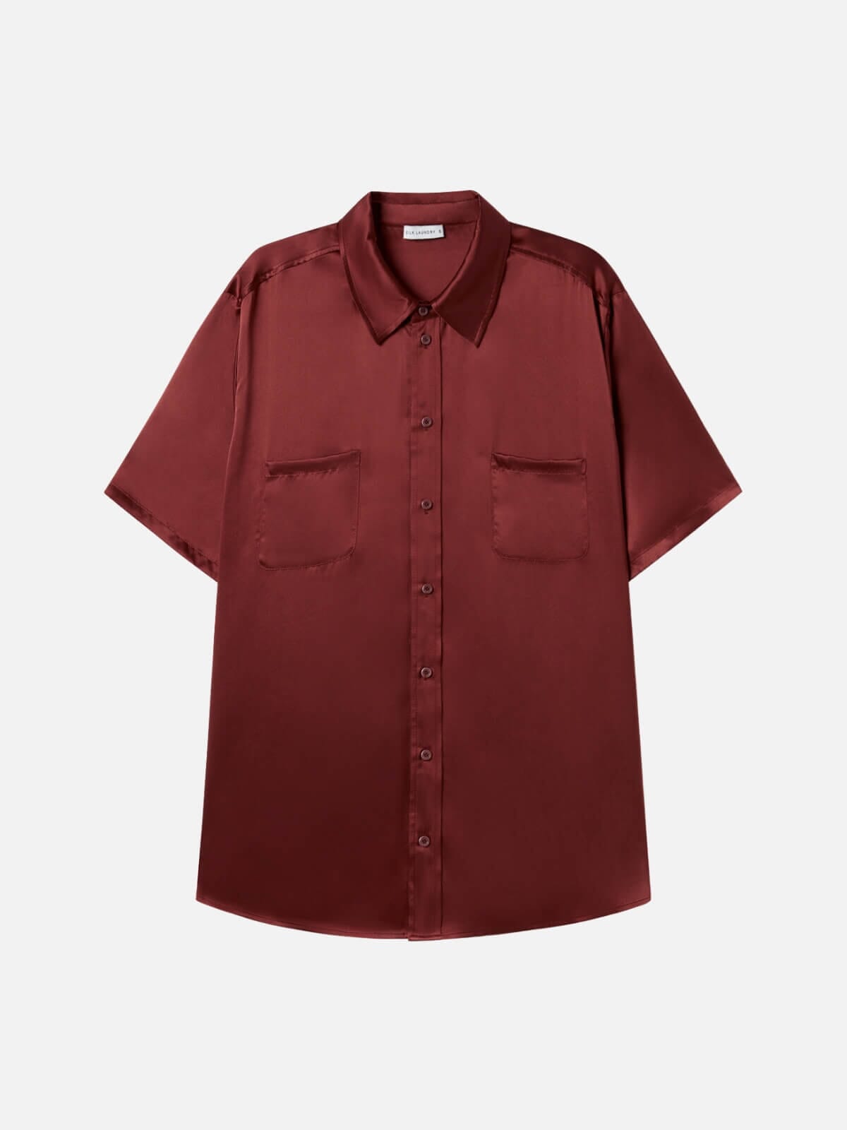Short Sleeve Boyfriend Shirt - Canyon Shirts Silk Laundry