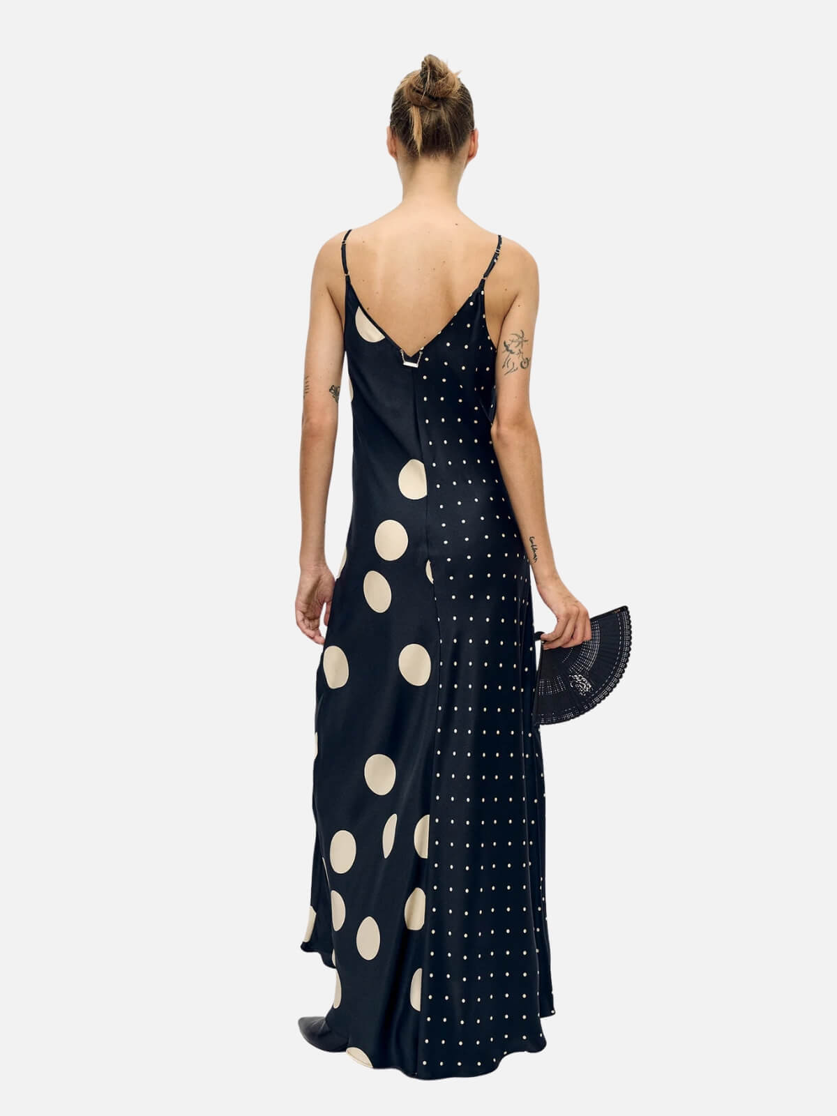 Two-Tone Dress Polka Mix