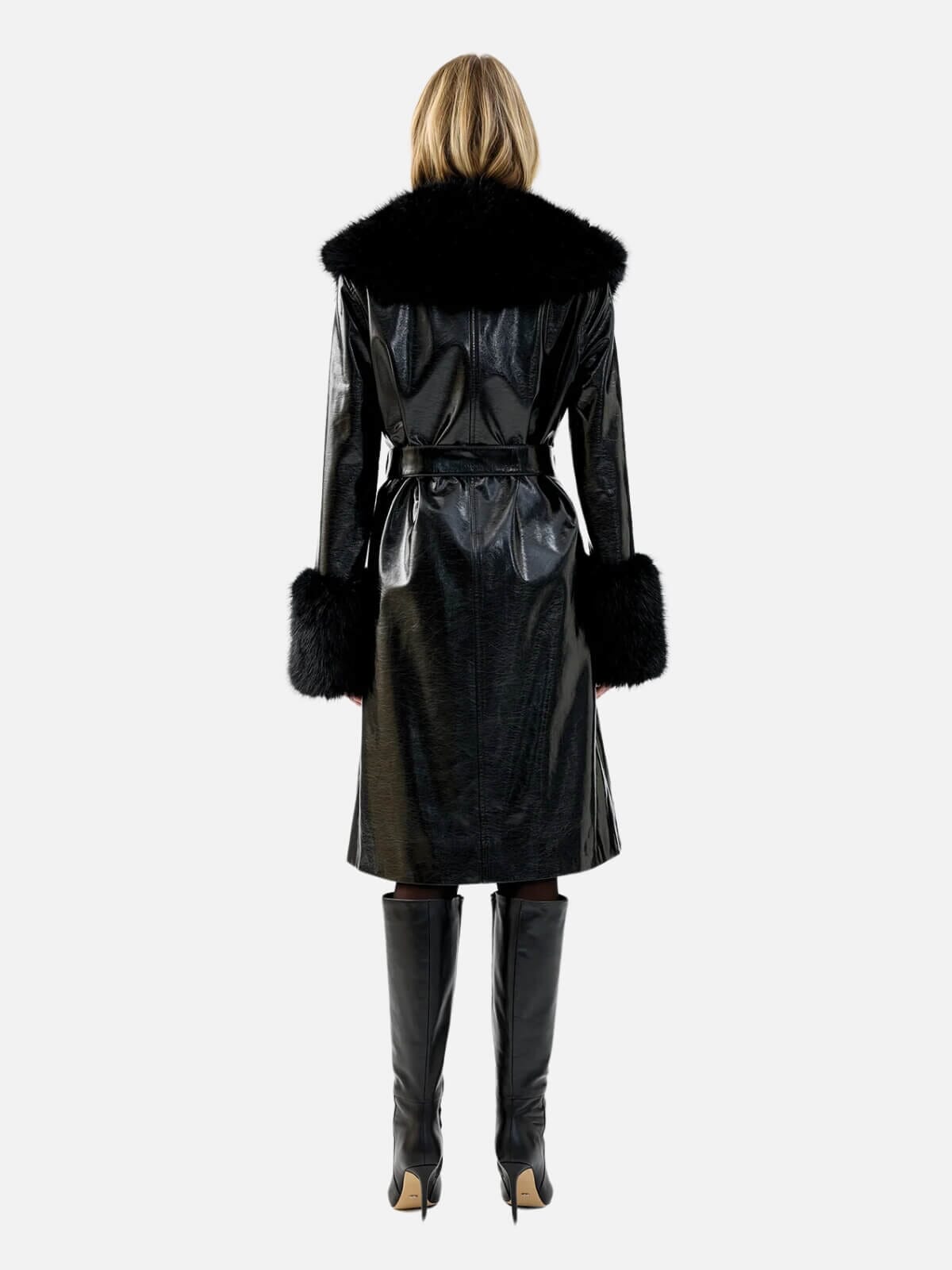 Libertango Coat - Black Coats & Jackets Unreal Fur