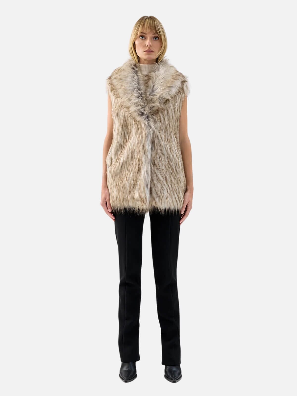 Rubicon Vest - Natural Vests Unreal Fur