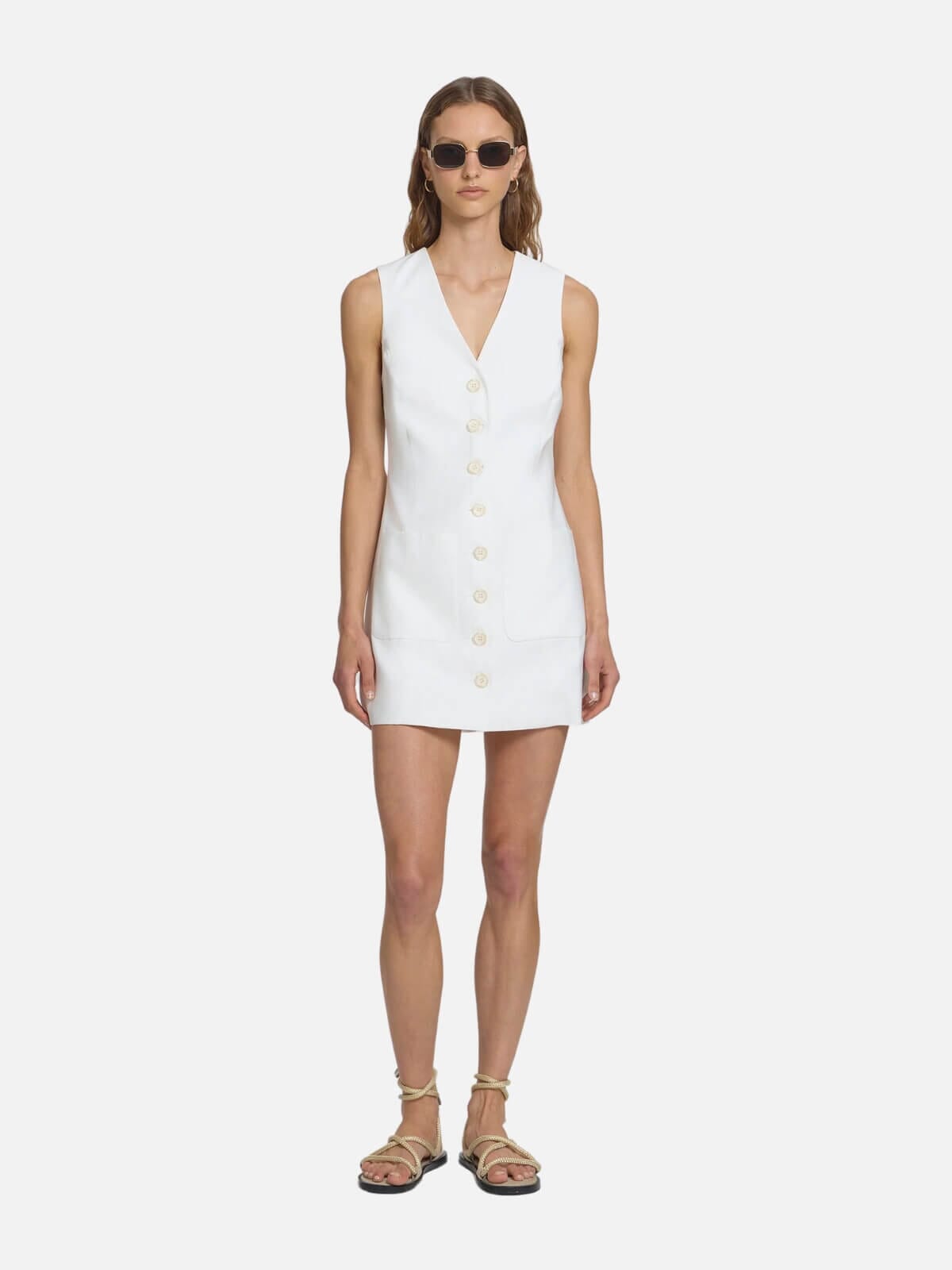 Cascade Dress - Ivory Dresses & Jumpsuits Viktoria & Woods