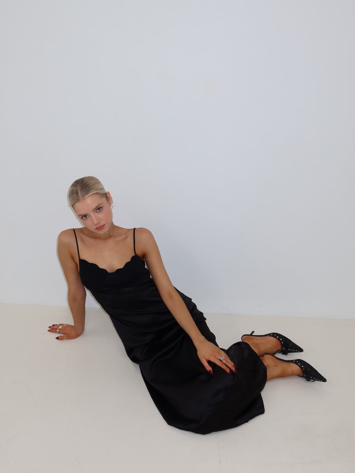 Viktoria & Woods | Cassowary Dress - Black | Perlu