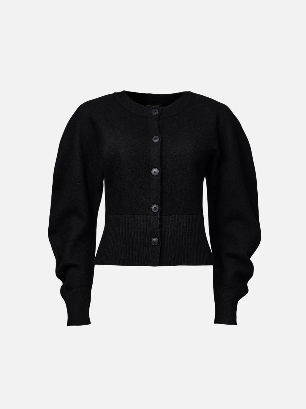 Gauntlet Cardigan - Black Tops Viktoria & Woods