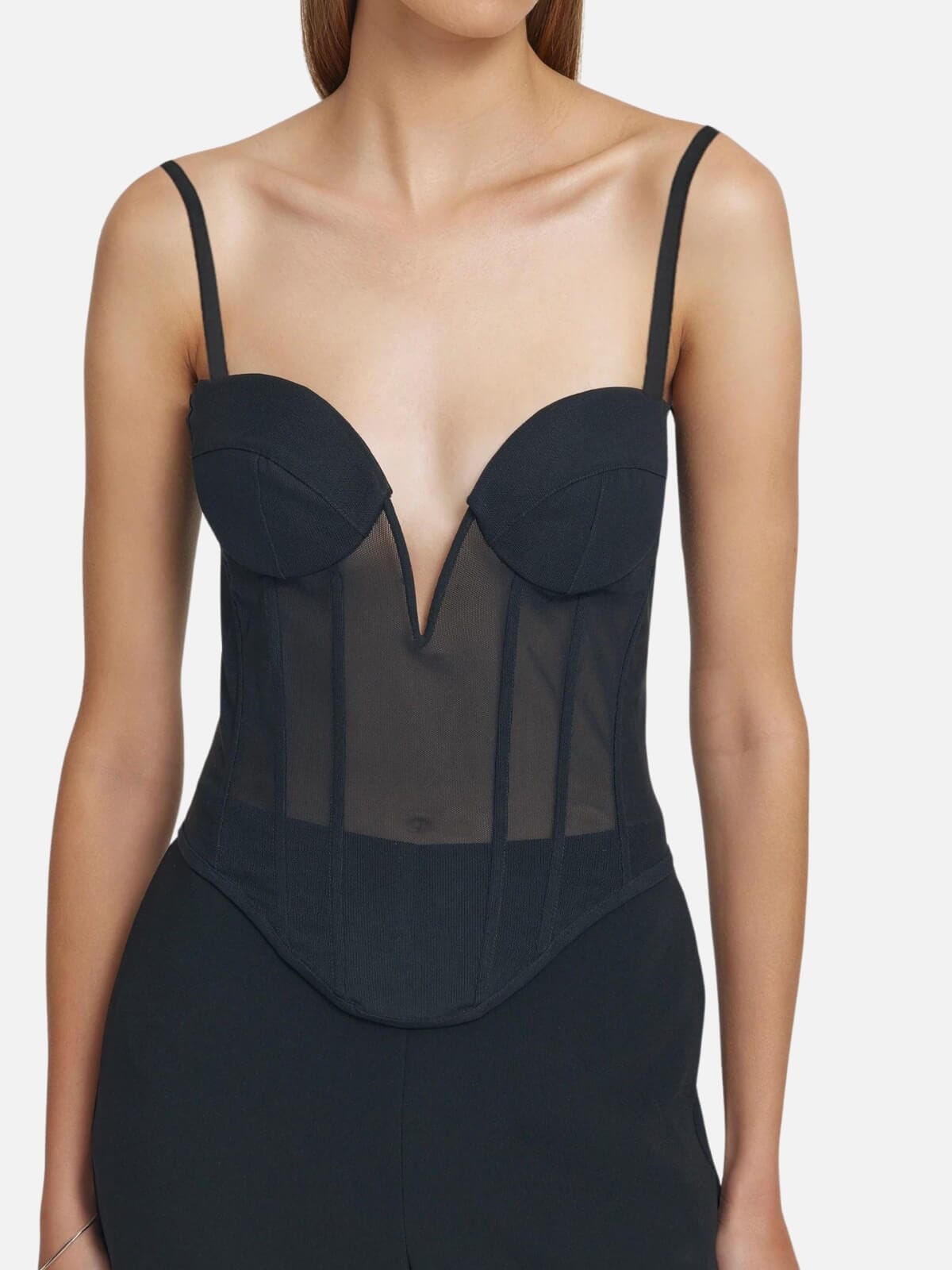 Viktoria & Woods | Narcissist Bustier - Black | Perlu