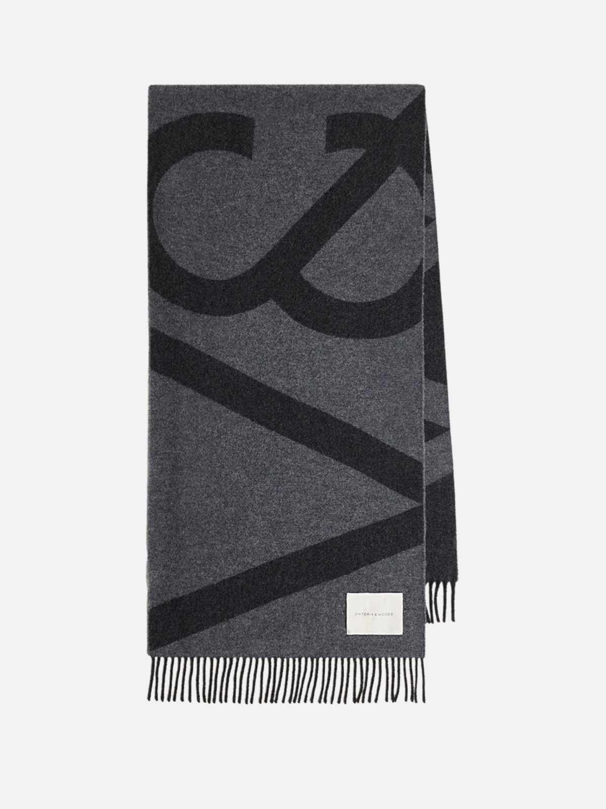 Snowdrift Scarf - Charcoal