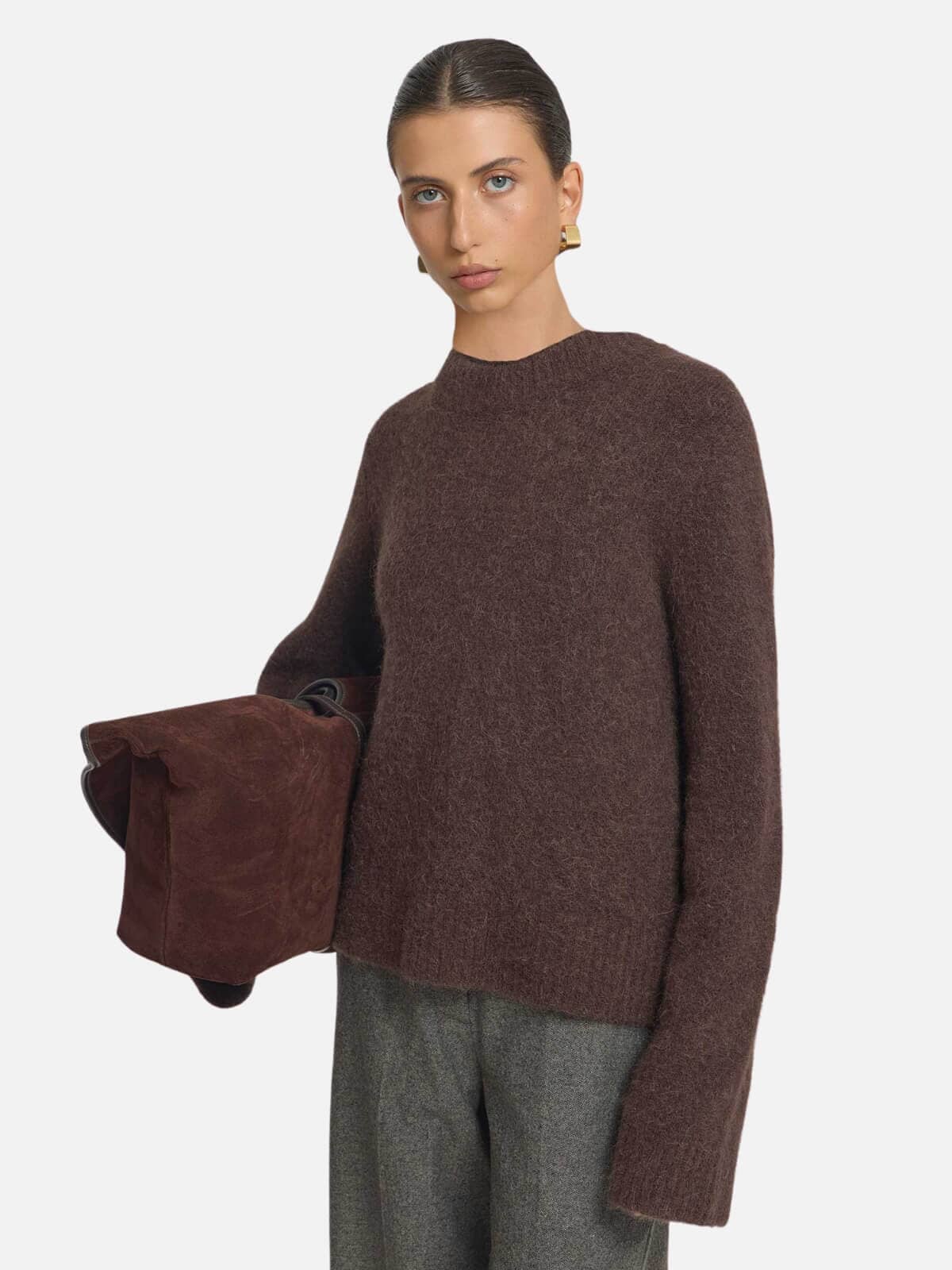 Viktoria & Woods | Winnipeg Knit - Cocoa | Perlu