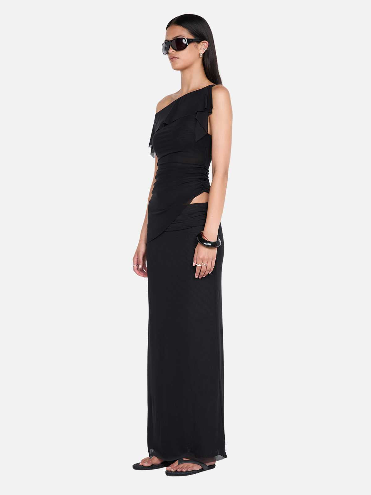Willorin Asym Top - Black