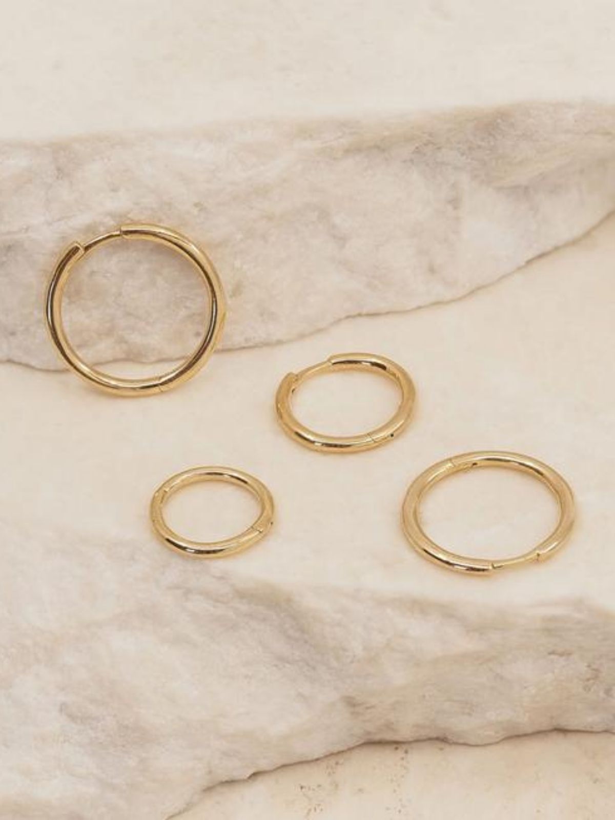 14k Gold Purity Sleeper - Single (Pair $238) Earrings By Charlotte