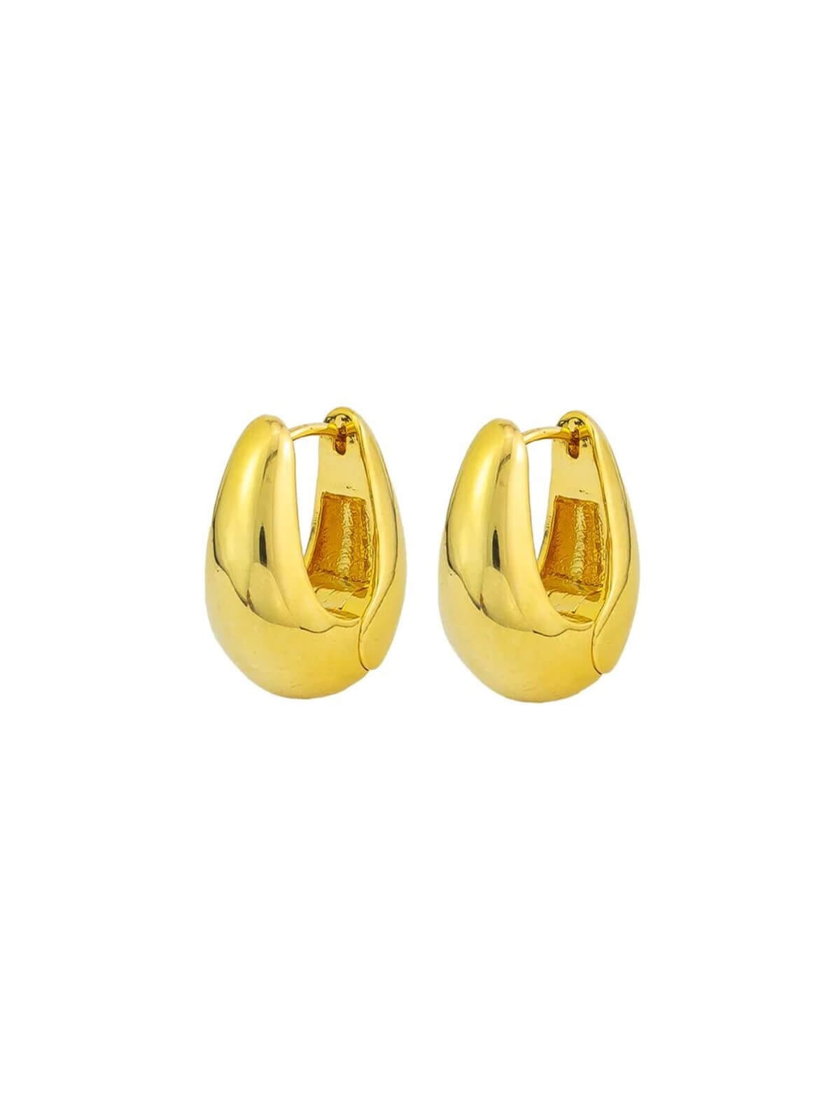 Jolie & Deen | Odessa Hoops - Gold | Perlu