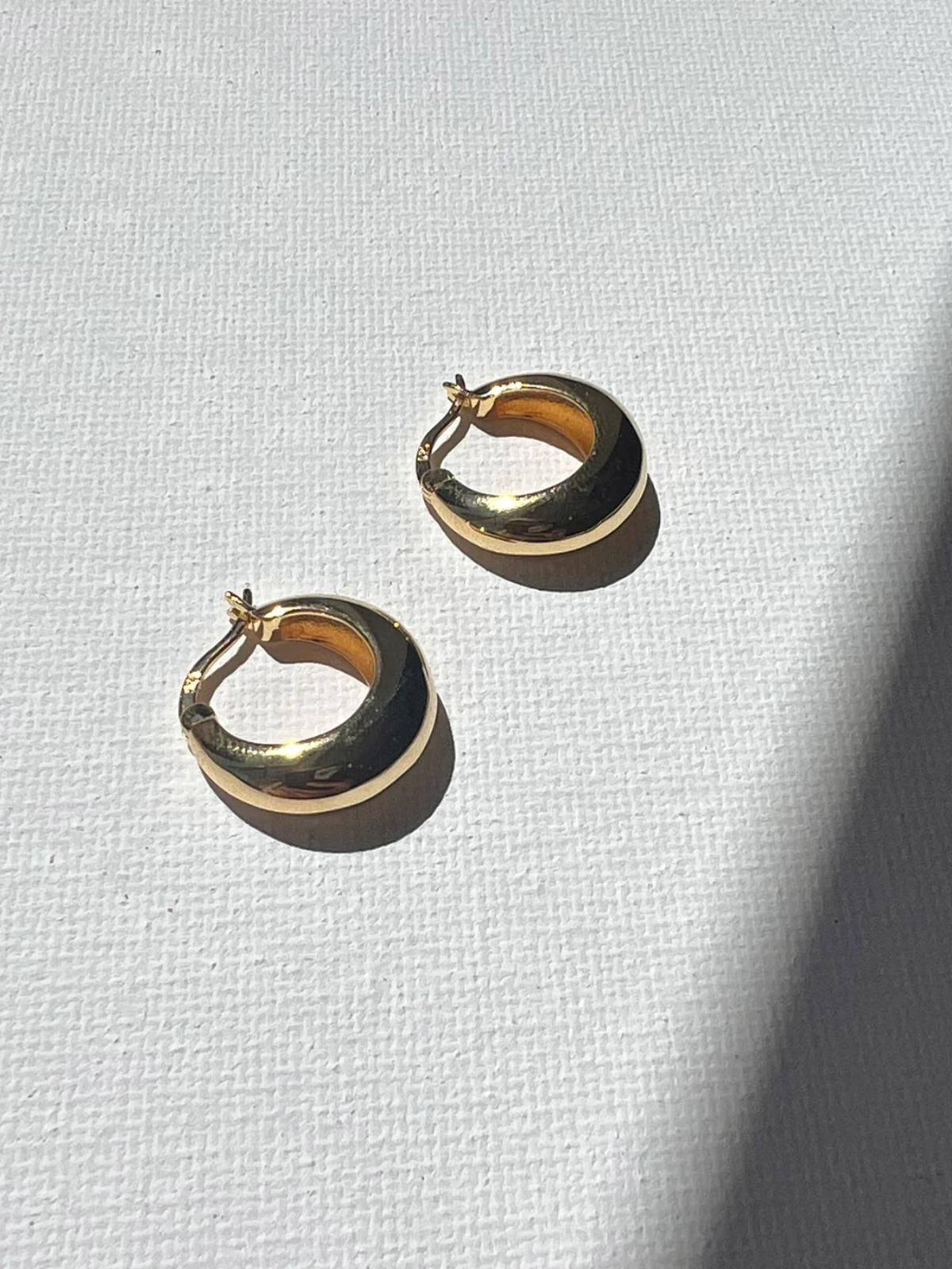 Saint Valentine | Positano Hoops - Gold | Perlu