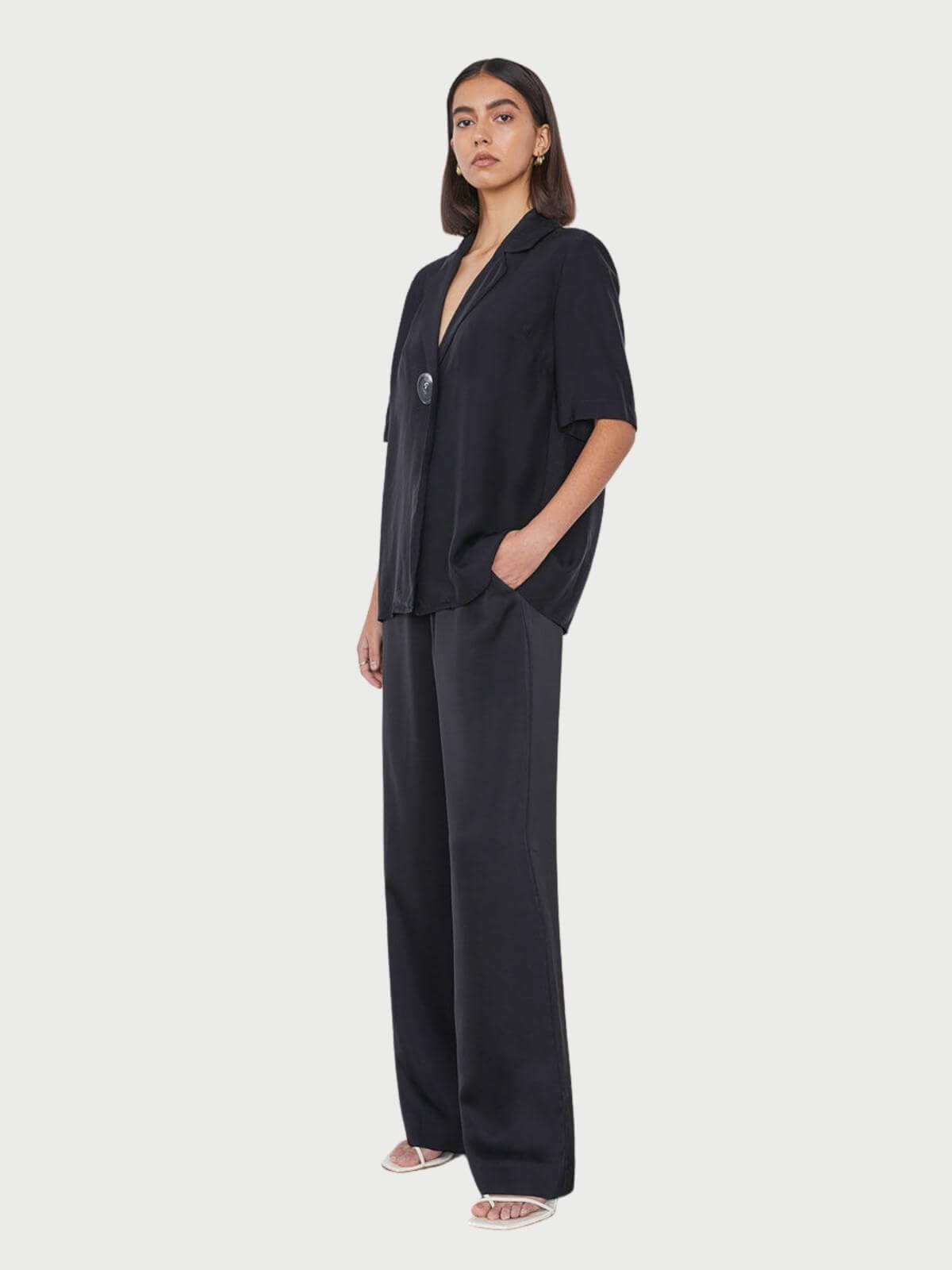 Viktoria & Woods | Pilot Pant - Black | Perlu