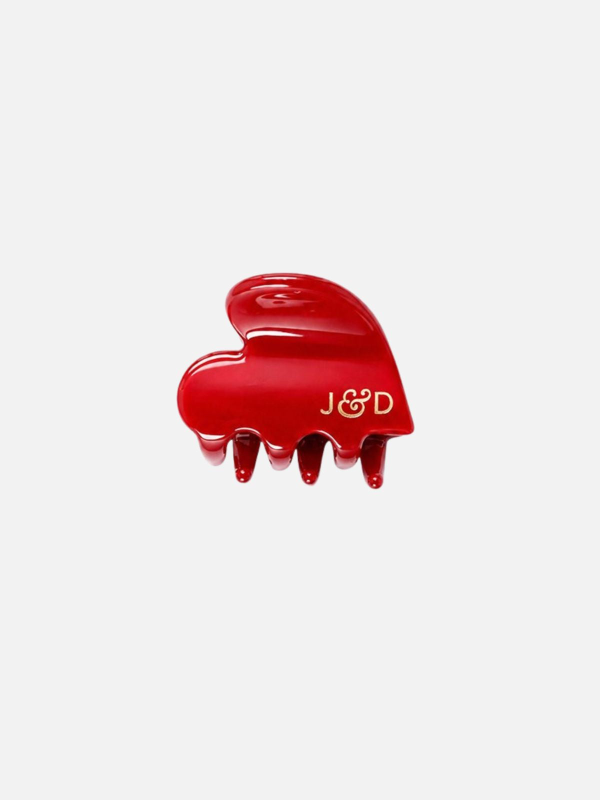 Portia Hair Clip - Red